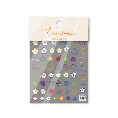 Calcomanías de Uñas 5D con Adhesivo Japonés - Frutas y Flores Coloridas - Image 5