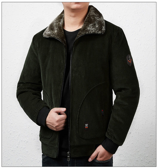 Chaqueta Cortavientos Casual para Hombre - Otoño e Invierno