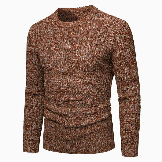 Suéter Cuello Redondo para Hombre - Pullover Casual de Manga Larga - Image 13