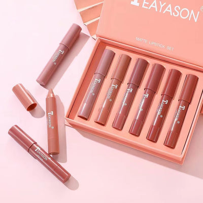 Set de 6 Labiales Mate Multicolor para Mujer - Image 10
