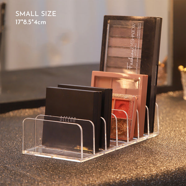 Organizador de Paletas de Sombras - Caja de Almacenamiento Acrílico de 7 Compartimentos para Maquillaje - Image 5