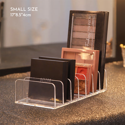 Organizador de Paletas de Sombras - Caja de Almacenamiento Acrílico de 7 Compartimentos para Maquillaje - Image 5