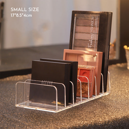Organizador de Paletas de Sombras - Caja de Almacenamiento Acrílico de 7 Compartimentos para Maquillaje - Image 5