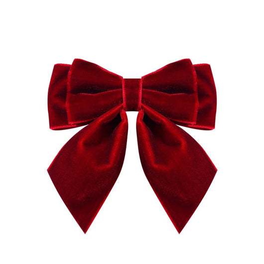 Broche Elegante de Terciopelo Liso con Bisel - Estilo Universitario Versátil - Image 5
