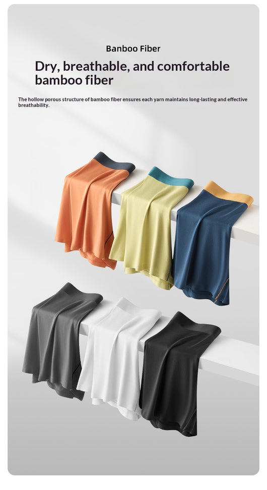 Calzoncillos Deportivos de Fibra de Bambú Talla Extendida para Hombre - Image 14