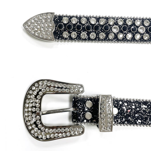 Cinturón de Moda con Remaches y Cristales Brillantes - Image 14
