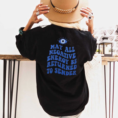 Devuelve Toda la Energía Negativa al Remitente - Playera con Mensaje Divertido - Image 15