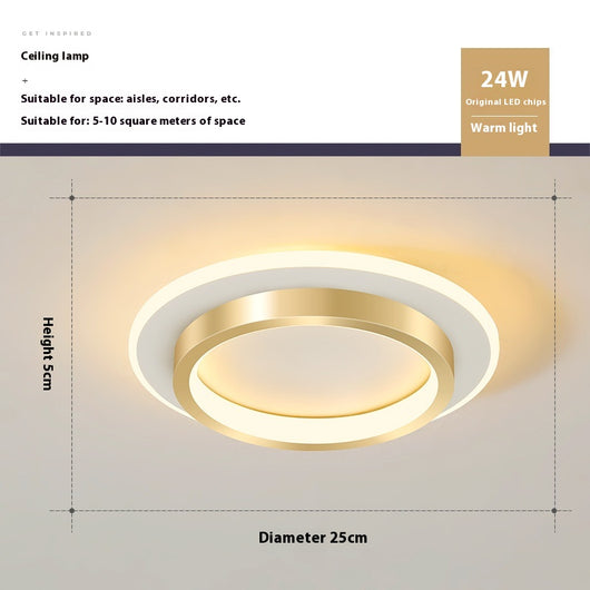 Lámpara de Techo LED Nórdica para Pasillos y Entradas - Image 25