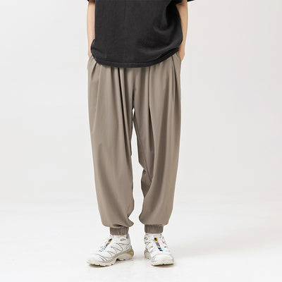 Pantalones Drapeados con Efecto Fresco y Encaje Trendy - Image 3