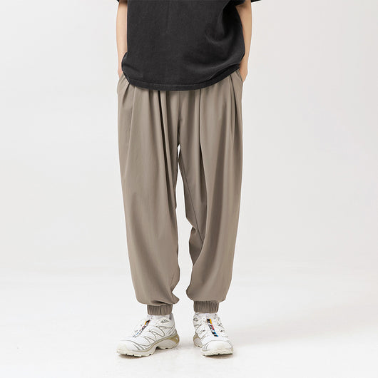 Pantalones Drapeados con Efecto Fresco y Encaje Trendy - Image 3