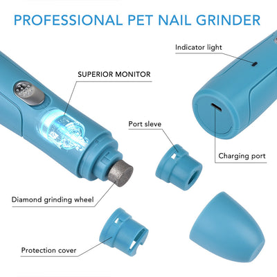 Limador Eléctrico de Uñas para Mascotas - Cortaúñas Profesional - Image 10
