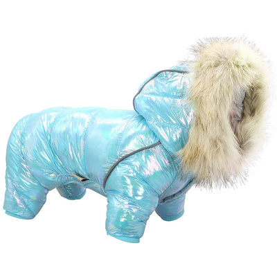 Suéter para Perro con Gorro Colorido y Botones - Image 10