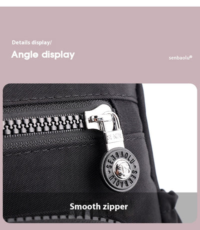 Bolsa Crossbody de Nylon Ligera con Gran Capacidad - Image 37