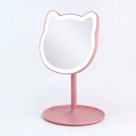 Espejo de Maquillaje LED Recargable con Luz de Relleno - Image 7