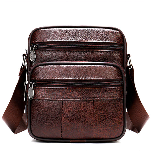 Bolsa Bandolera de Cuero Genuino - Estilo Casual - Image 5