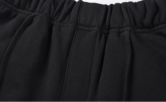 Traje Casual Negro Personalizado con Pantalones de Sudadera para Hombre - Image 15