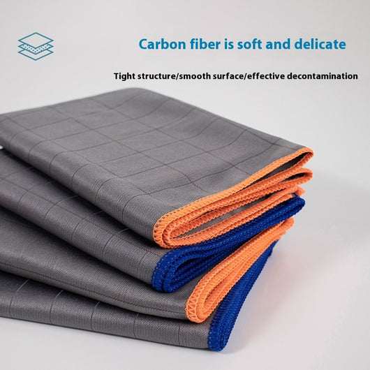 Paño de Fibra de Carbono para Limpieza de Cristales de Auto - Absorción de Agua sin Pelusa - Image 2