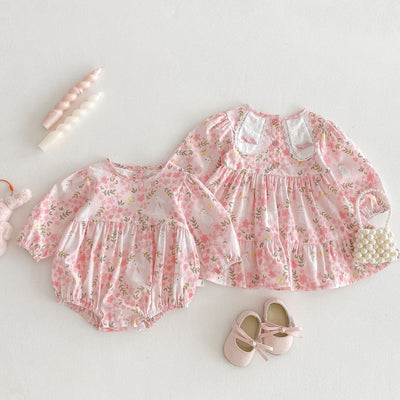 Mameluco Floral para Bebé Diseño Conejito - Image 22