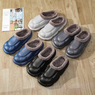Pantuflas Familiares Antideslizantes de Algodón para Otoño e Invierno - Image 14
