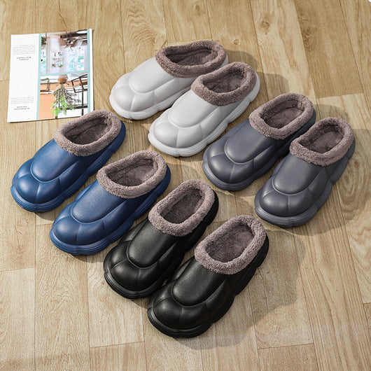 Pantuflas Familiares Antideslizantes de Algodón para Otoño e Invierno - Image 14