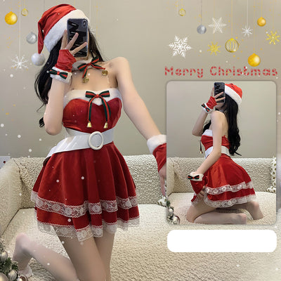 Vestido Navideño Presentadora de Televisión para Mujer - Image 15