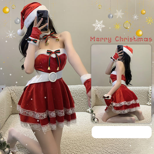 Vestido Navideño Presentadora de Televisión para Mujer - Image 15