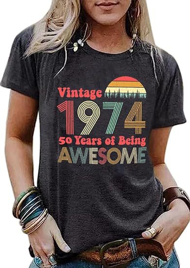 Blusa Vintage con Estampado de Letras para Fiestas - Image 8