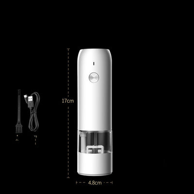 Molinillo Eléctrico Recargable de Sal y Pimienta con Luz LED y Ajuste de Grosor - Image 2