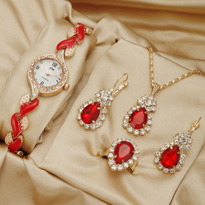 Reloj de Diamantes con Correa de Amor para Mujer - Diseño Versátil y Elegante - Image 2