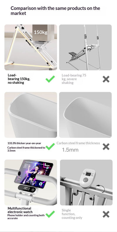 Escaladora Aeróbica Multifuncional para Fitness en Casa - Image 16