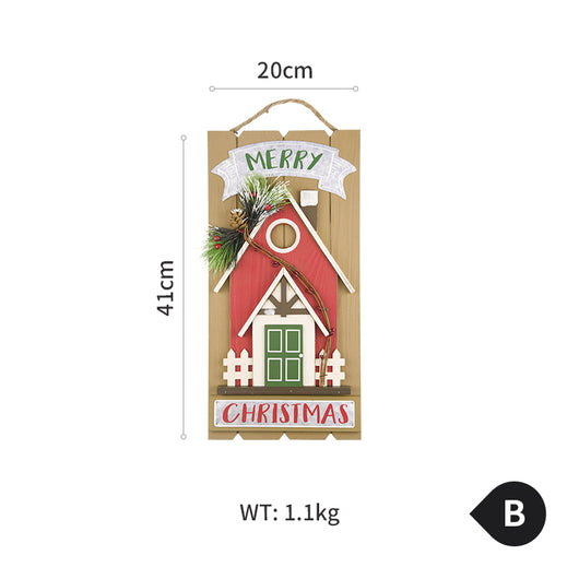 Adornos Navideños de Madera - Casitas Decorativas - Image 8