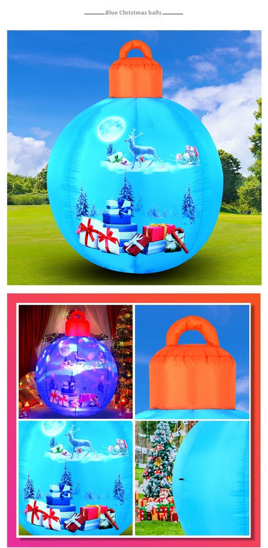 Bola Navideña Inflable con Luces LED RGB - Image 11