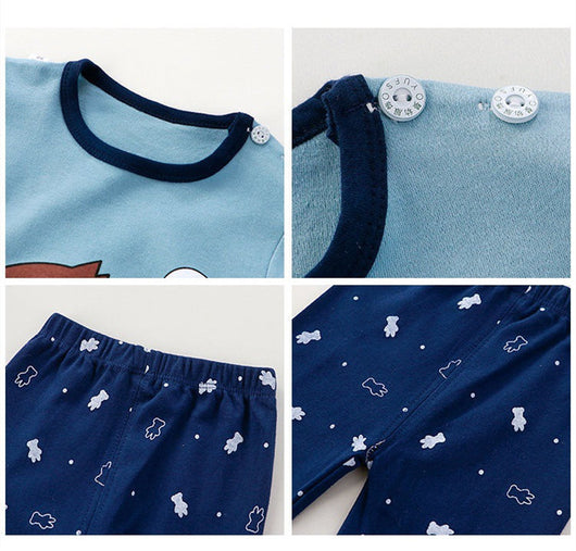 Conjunto de Ropa Interior Infantil Algodón Primavera Otoño - Image 33