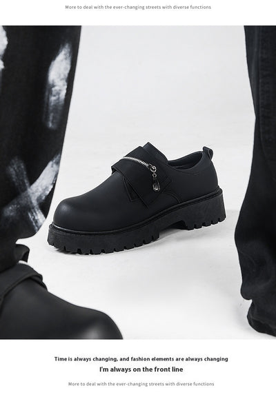 Zapatos Casuales de Plataforma en Cuero para Hombre - Image 18