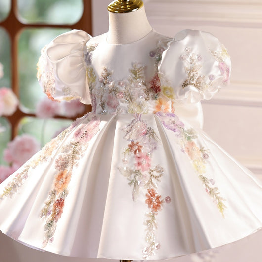 Vestido de Lujo para Presentación de Piano - Disfraz de Actuación Infantil - Image 5