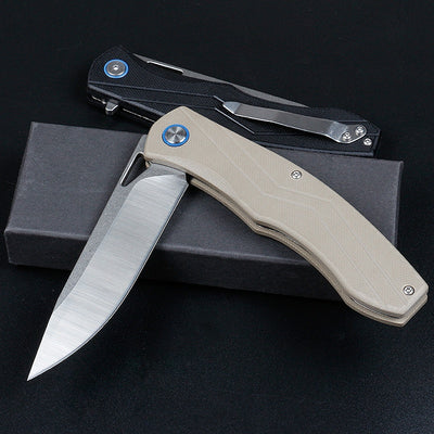 Cuchillo Plegable de Supervivencia en Acero Inoxidable Portátil y Versátil - Image 10