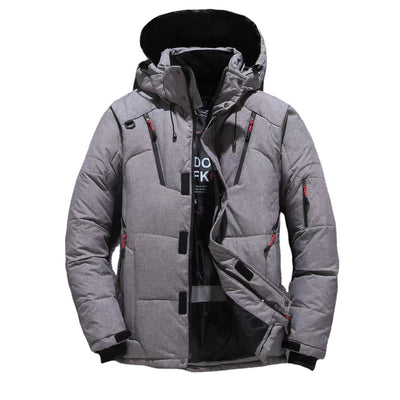 Chaqueta Cortavientos Impermeable para Hombre - Abrigo Deportivo de Invierno - Image 5