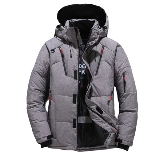 Chaqueta Cortavientos Impermeable para Hombre - Abrigo Deportivo de Invierno - Image 5