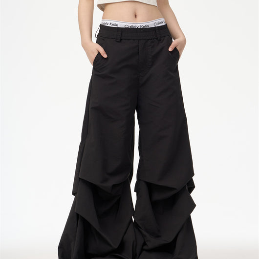 Pantalones Rectos Oversize de Pierna Ancha - Estilo Versátil para Cualquier Ocasión