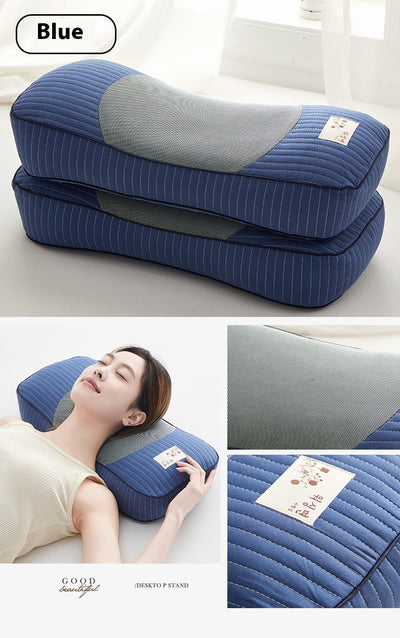 Almohada de Cáscara de Trigo Sarraceno con Funda de Algodón Resistente - Image 16