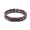 Pulsera de Madera Ébano, Palo de Rosa y Madera de Cebra - Diseño Europeo y Americano