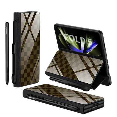 Funda de Cristal Protectora para Galaxy Z Fold5 - Diseño Flip Creativo - Image 21