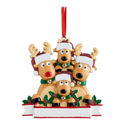 Adorno Navideño Familia de Renos Tiernos para el Hogar - Image 40
