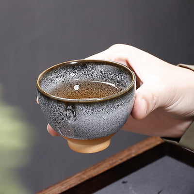 Juego de Té Kung Fu de Cerámica Artesanal con Caja de Regalo - Image 13