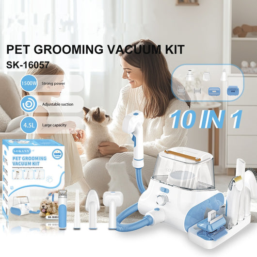 Herramienta Multifuncional de Aseo para Mascotas: Limador, Secador y Rasurador - Image 7