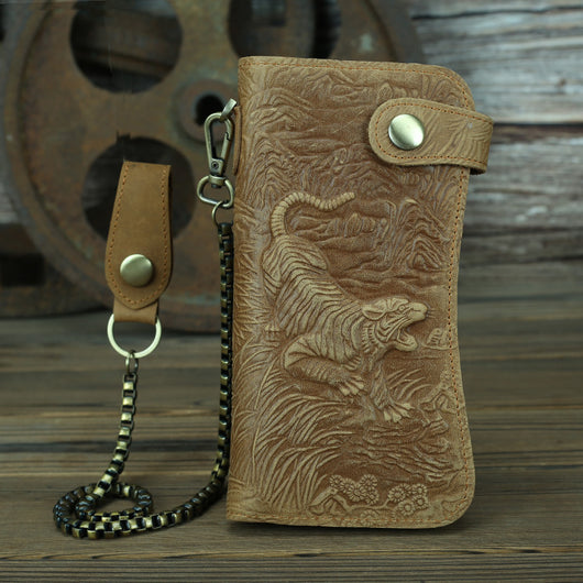 Llavero Monedero de Piel de Caballo para Hombre - Image 12