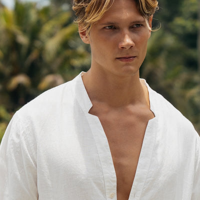 Camisa Casual de Botones Transpirable para Hombre - Image 11