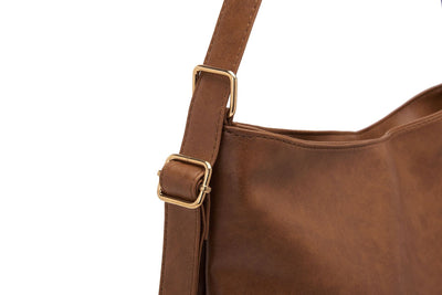 Bolso de Cuero Retro con Aceite - Capacidad Amplia y Suave al Tacto - Image 3