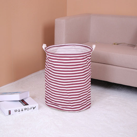 Cesto de Almacenamiento Plegable con Asas Dobles - Organizador de Ropa y Juguetes - Image 3
