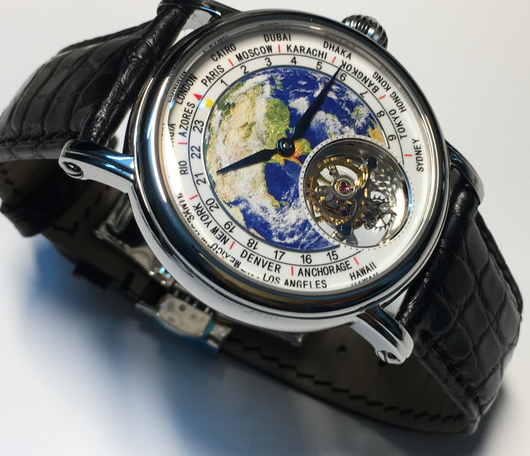 Reloj de Moda con Globo Tourbillon 3D - Image 15